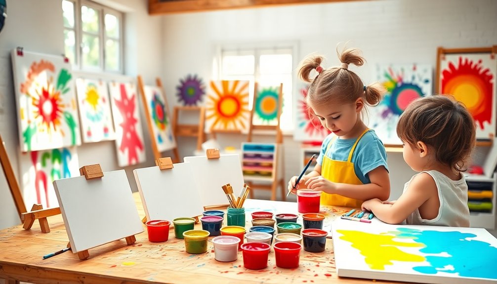 creative canvas painting kits