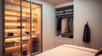 maximize small bedroom storage