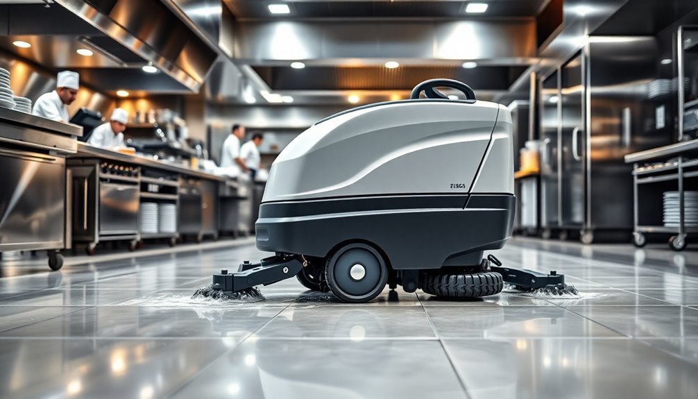 selecting commercial floor scrubbers