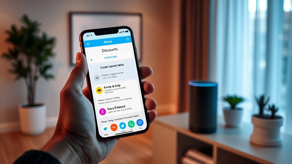 enable alexa coupon alerts
