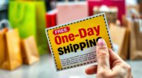 free shipping coupon value