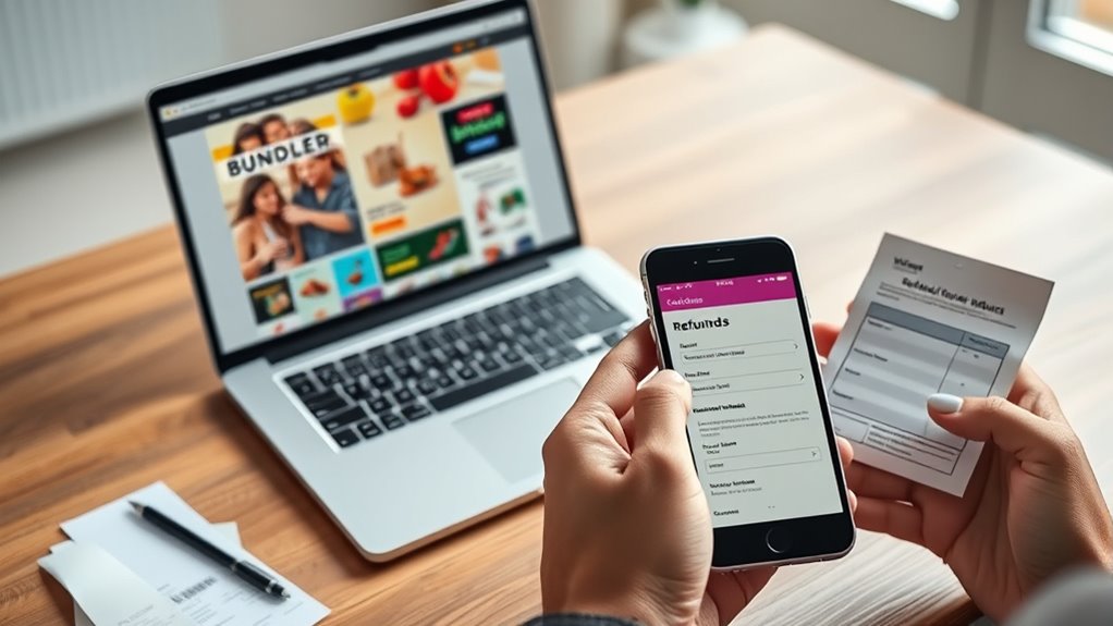 request partial refunds business