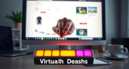 use virtual dash buttons effectively