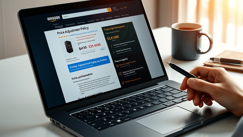 amazon price adjustment policy