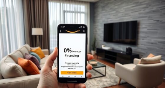amazon zero interest financing
