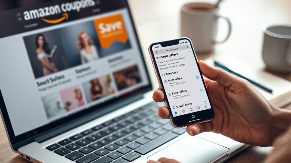 check amazon personalized coupons