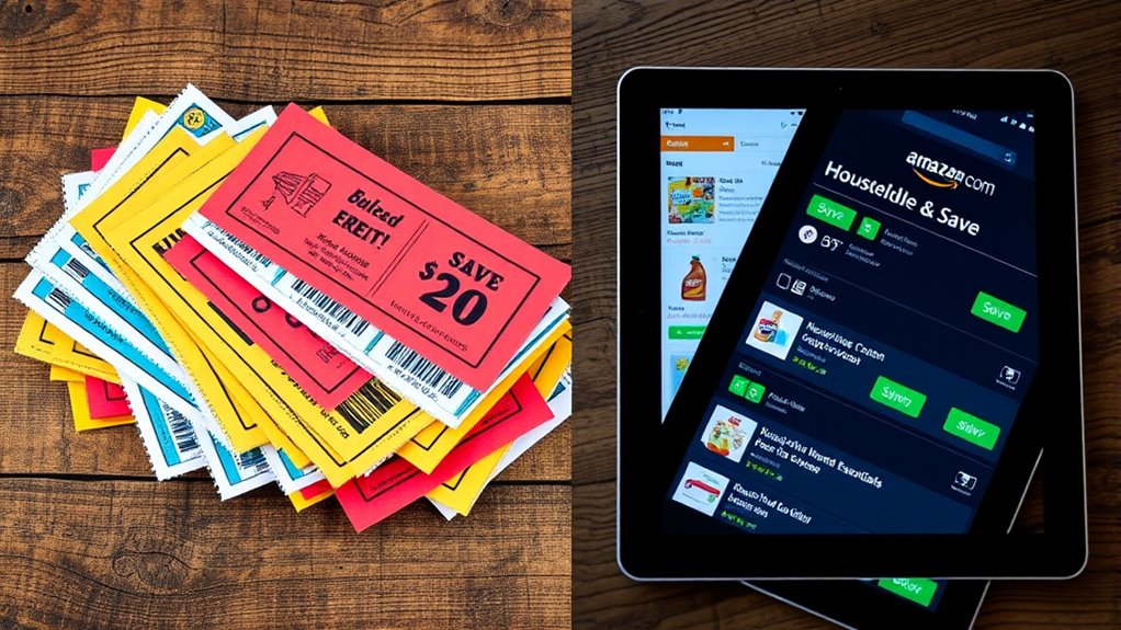 coupons vs subscribe savings