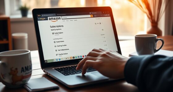 manage amazon subscription options
