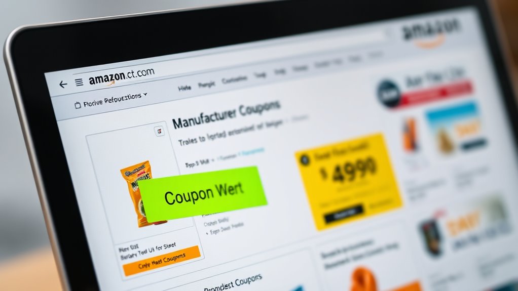 use coupons and stack savings