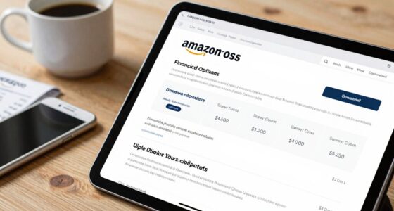 assessing amazon financing offers