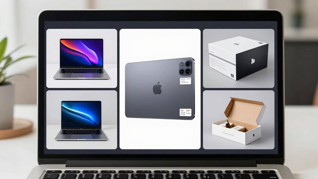 comparing product condition options