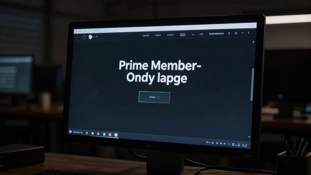 exclusive prime member content
