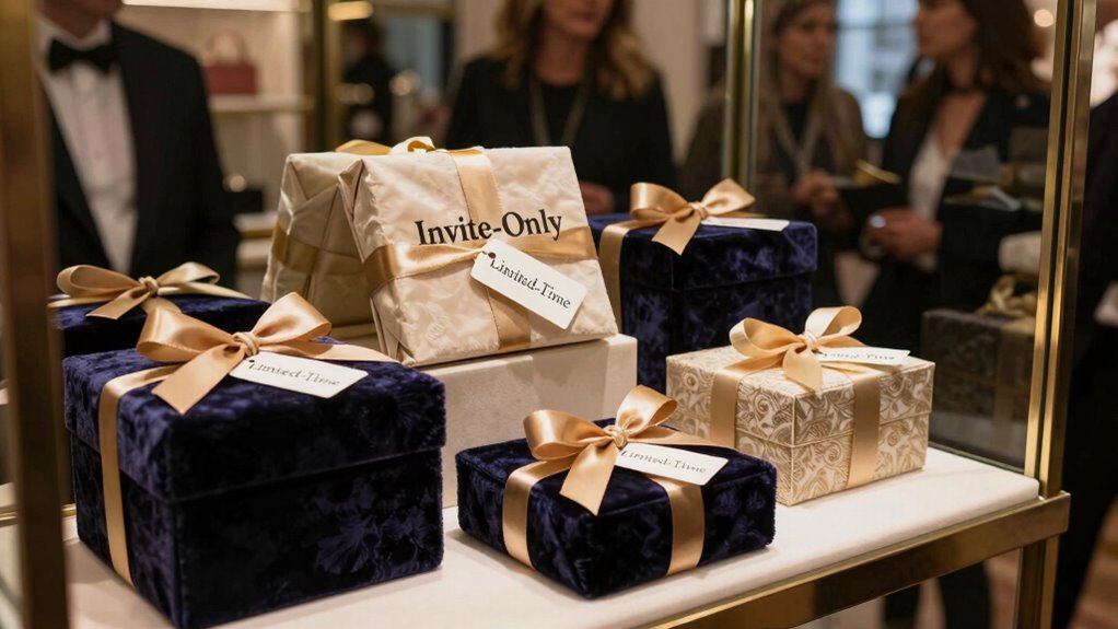 exclusivity scarcity and urgency