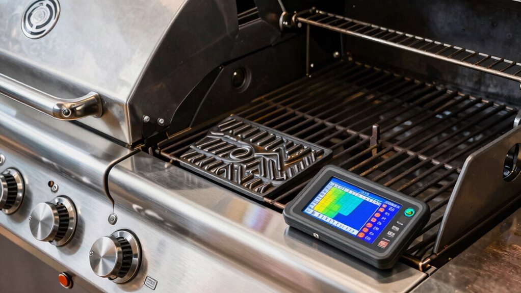 heat distribution and grill design