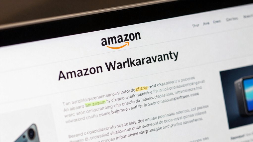 identifying third party warranty mentions