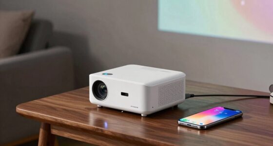 limited projection brightness visibility