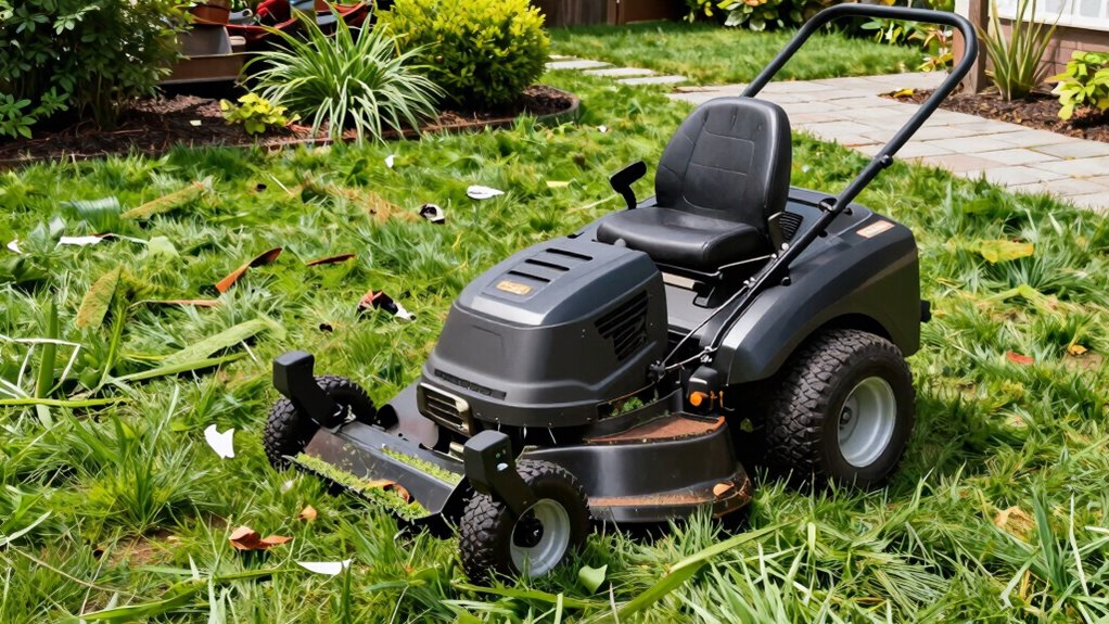 maintain mower healthy grass