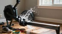 noisy rowing machine mistake