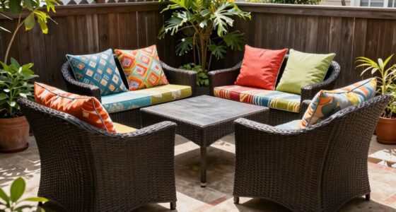 overcrowding small patio spaces