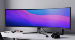 oversized ultrawide monitor clutter
