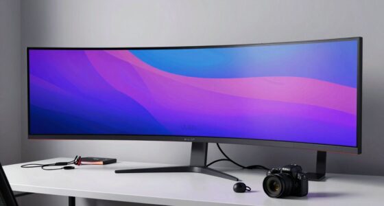 oversized ultrawide monitor clutter