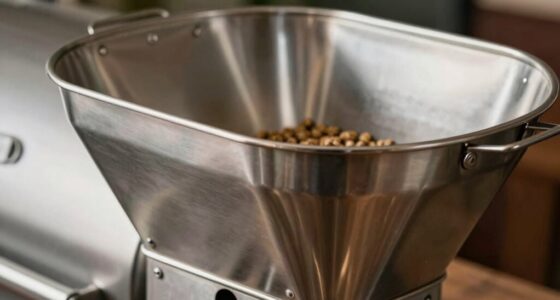 pellet grill hopper size