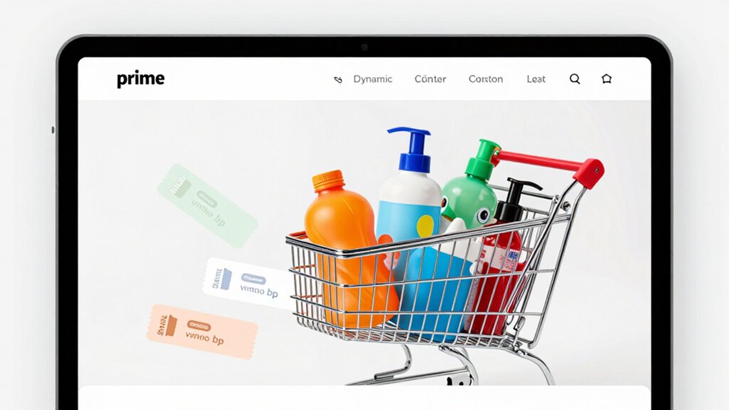 prime influences coupon display