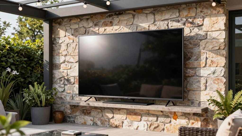 protect outdoor tv from weather