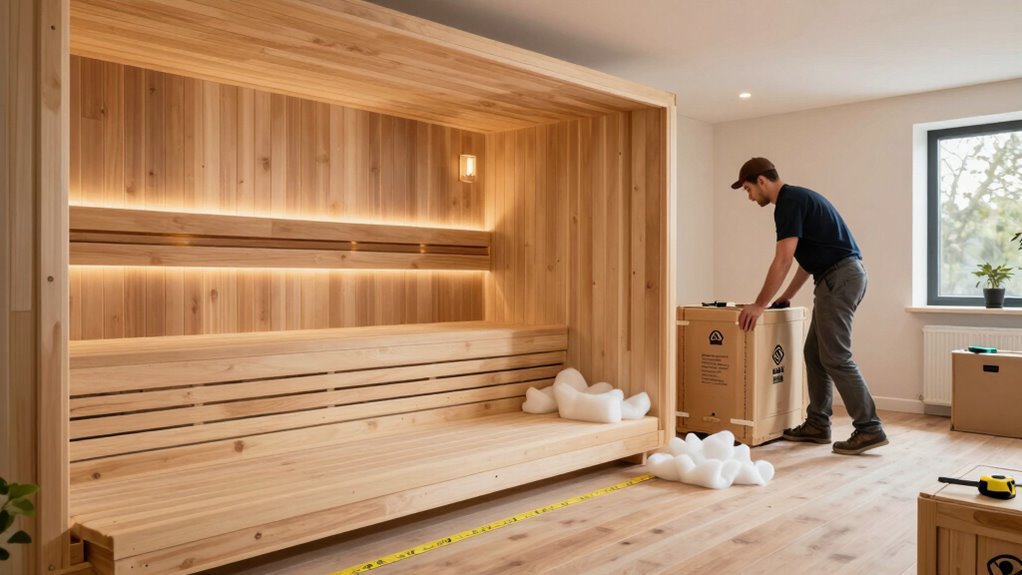 sauna installation and costs