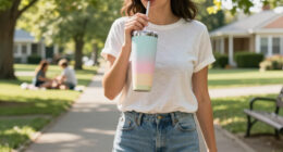 24-Oz Owala Stainless Steel Straw Tumbler (Various) $15 + Free Pickup
